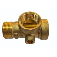 Brass Pump Connectors and Threaded Fittings, Durable Couplings Adapters for Pump Inlet Outlet Piping in Water Transfer and Industrial Systems
